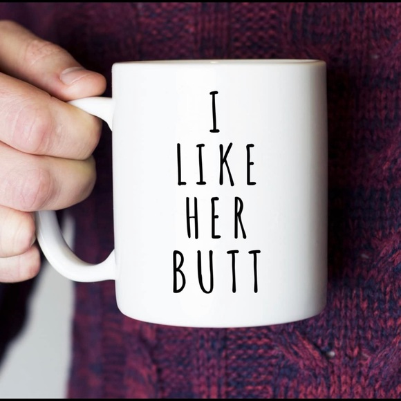 I Like Her Butt I Like His Beard - Mug Set - Picture 3 of 4